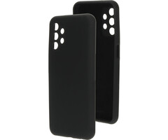 Mobiparts Mobiparts Siliconen Cover voor Samsung Galaxy A13 4G - Zwart