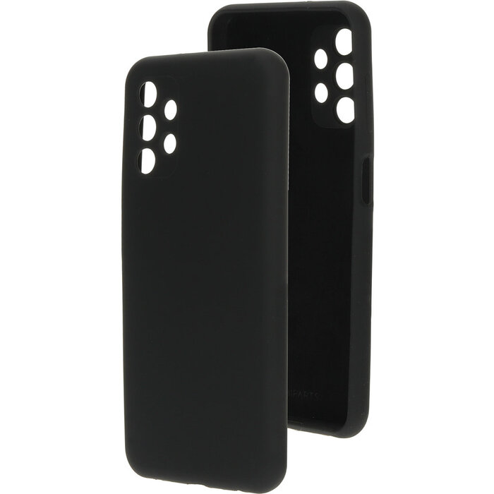 Mobiparts Mobiparts Siliconen Cover voor Samsung Galaxy A13 4G - Zwart