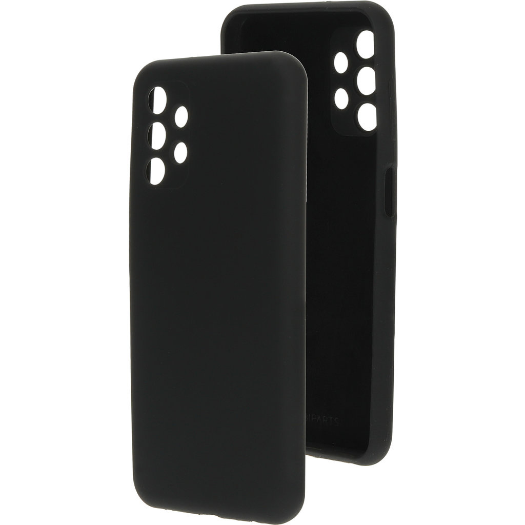 Mobiparts Mobiparts Siliconen Cover voor Samsung Galaxy A13 4G - Zwart