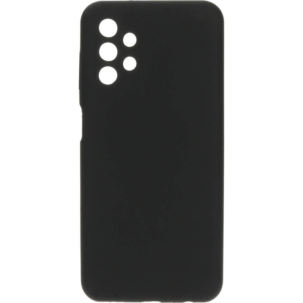 Mobiparts Mobiparts Siliconen Cover voor Samsung Galaxy A13 4G - Zwart