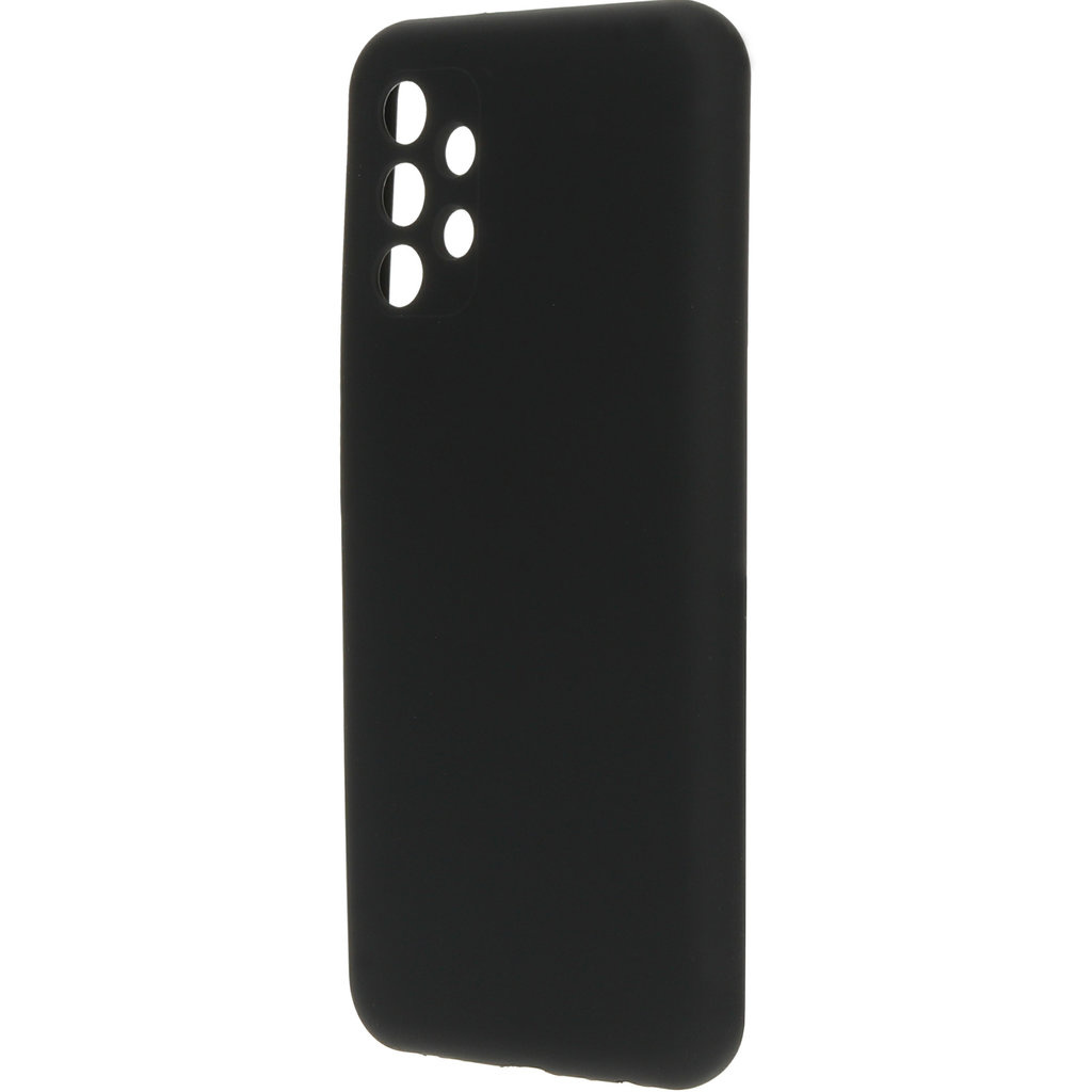 Mobiparts Mobiparts Siliconen Cover voor Samsung Galaxy A13 4G - Zwart