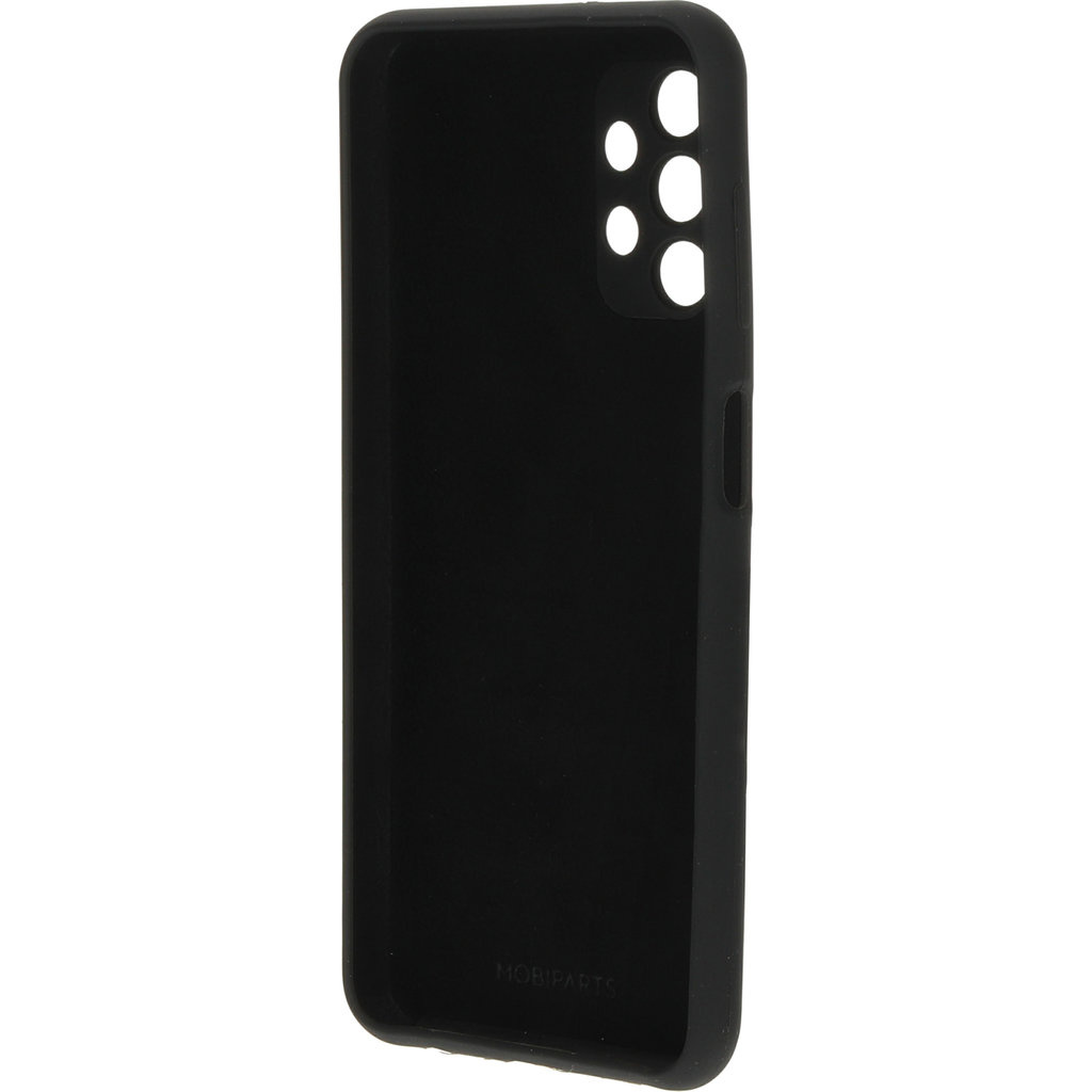 Mobiparts Mobiparts Siliconen Cover voor Samsung Galaxy A13 4G - Zwart