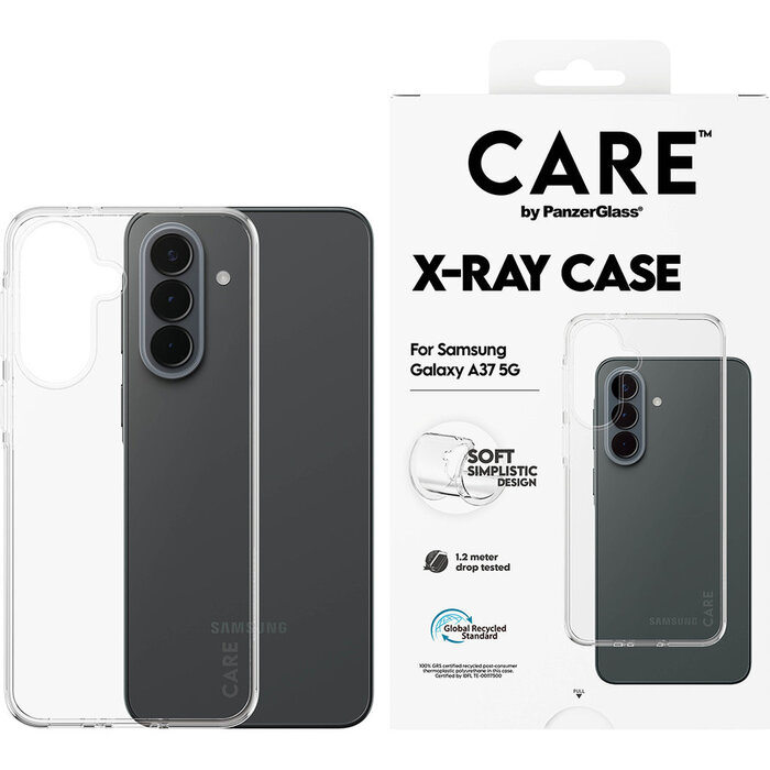 CARE by PanzerGlass PanzerGlass CARE X-Ray Hoesje voor Samsung Galaxy A37 5G - Transparant