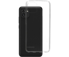 Mobiparts Mobiparts Classic TPU Hoesje voor Samsung Galaxy A03 - Transparant