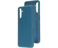 Mobiparts Mobiparts Siliconen Cover voor Samsung Galaxy A13 4G - Blueberry Blue