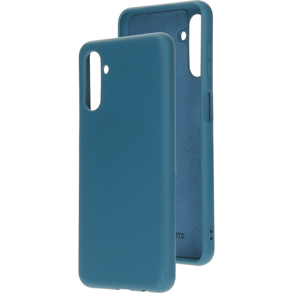 Mobiparts Mobiparts Siliconen Cover voor Samsung Galaxy A13 4G - Blueberry Blue
