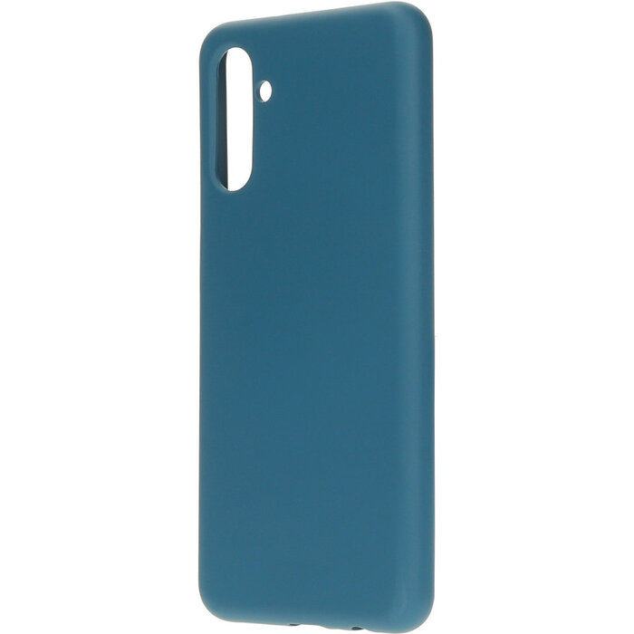 Mobiparts Mobiparts Siliconen Cover voor Samsung Galaxy A13 4G - Blueberry Blue