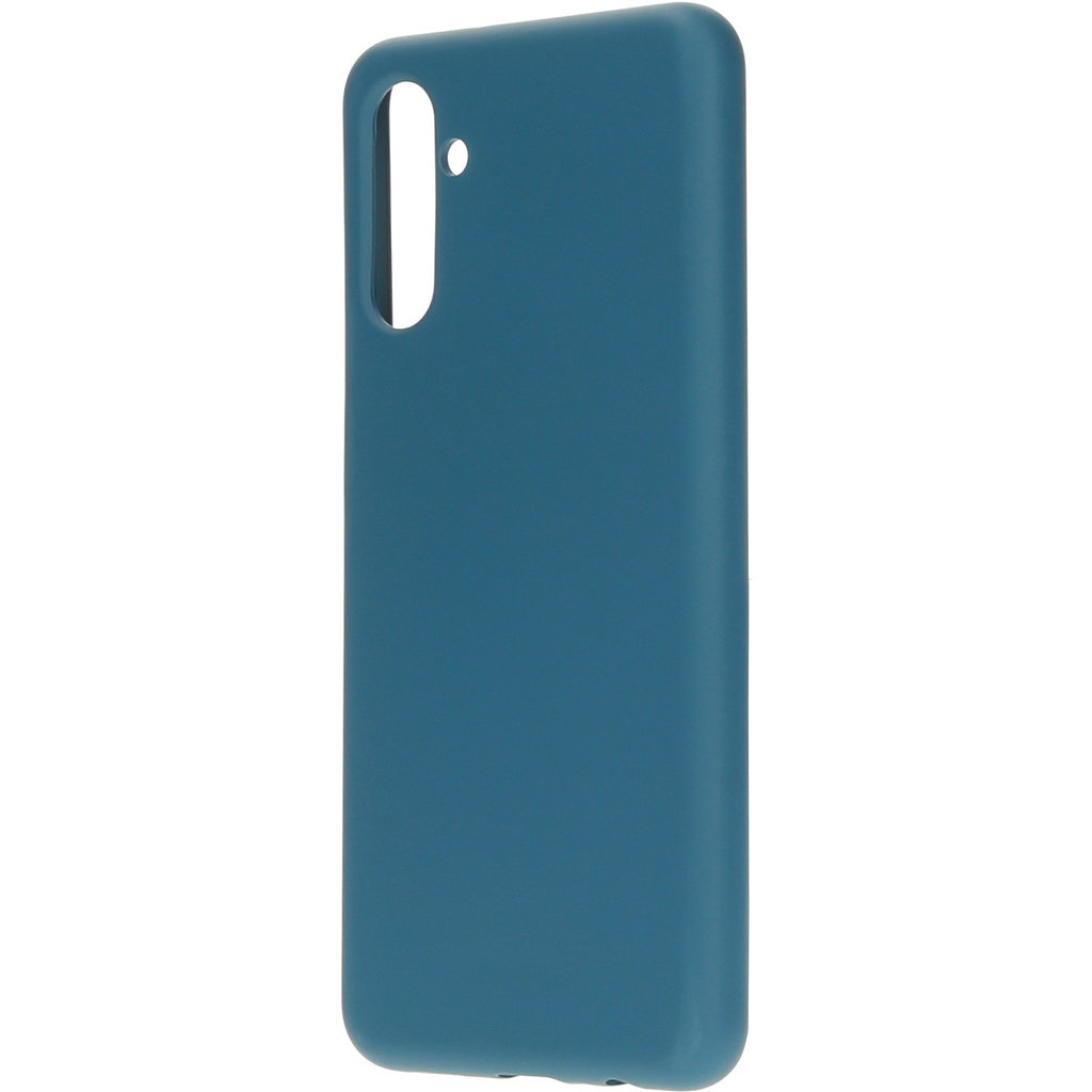 Mobiparts Mobiparts Siliconen Cover voor Samsung Galaxy A13 4G - Blueberry Blue