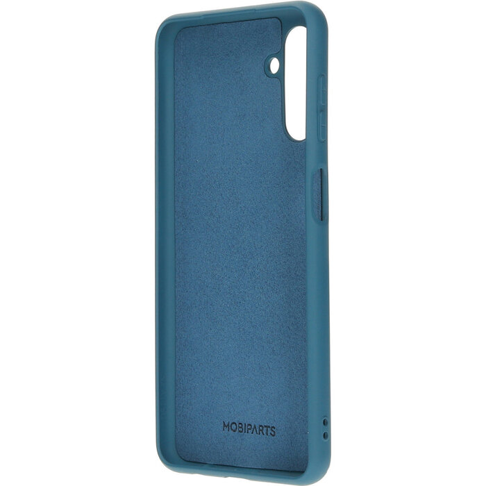 Mobiparts Mobiparts Siliconen Cover voor Samsung Galaxy A13 4G - Blueberry Blue