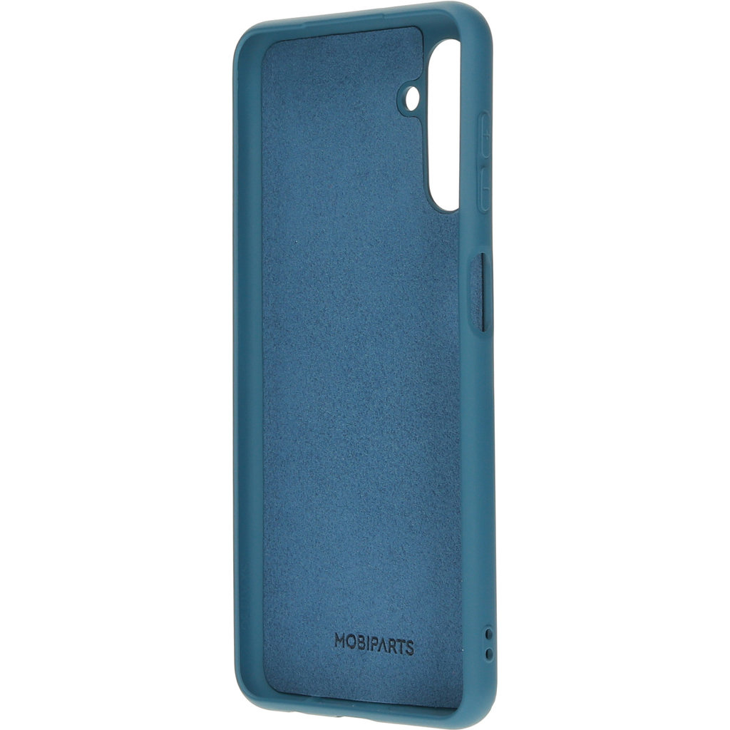 Mobiparts Mobiparts Siliconen Cover voor Samsung Galaxy A13 4G - Blueberry Blue
