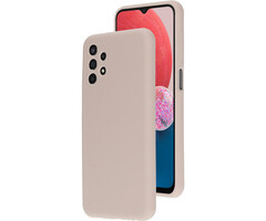 Mobiparts Mobiparts Silicone Cover voor Samsung Galaxy A13 4G - Zacht Zalm