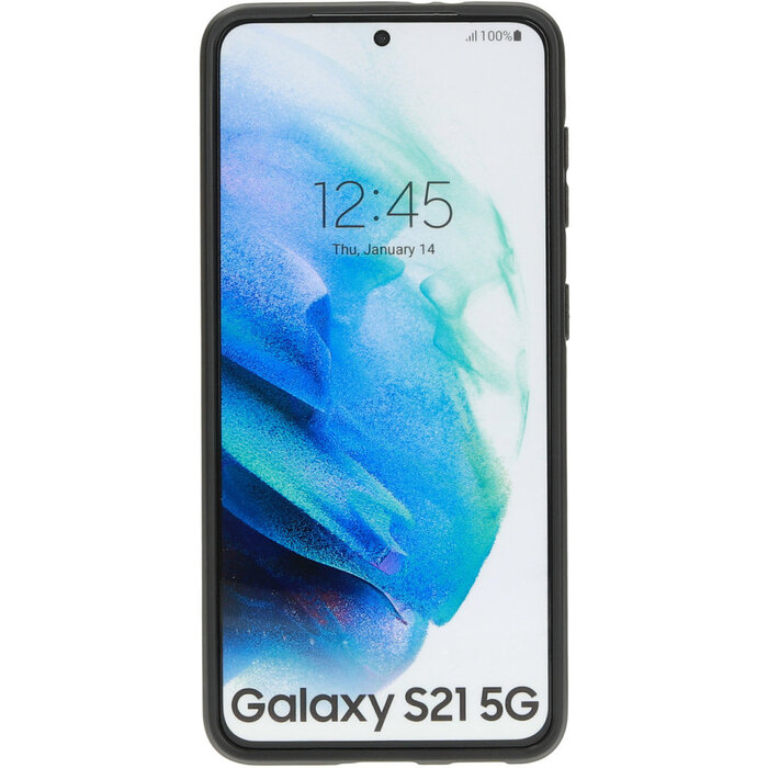 Mobiparts Mobiparts Classic TPU Case Samsung Galaxy S21 Matt Black