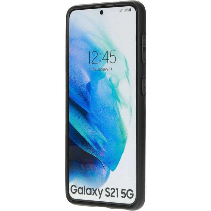 Mobiparts Mobiparts Classic TPU Case Samsung Galaxy S21 Matt Black