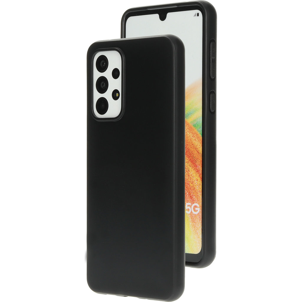 Mobiparts Mobiparts Classic TPU Case voor Samsung Galaxy A33 5G - Mat Zwart