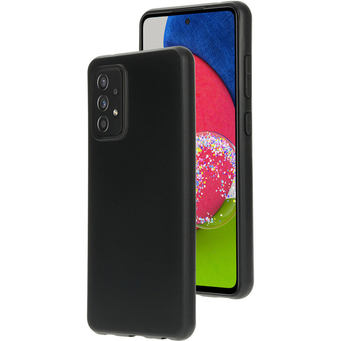 Mobiparts Mobiparts Classic TPU Hoesje Samsung Galaxy A52 / A52s - Mat Zwart