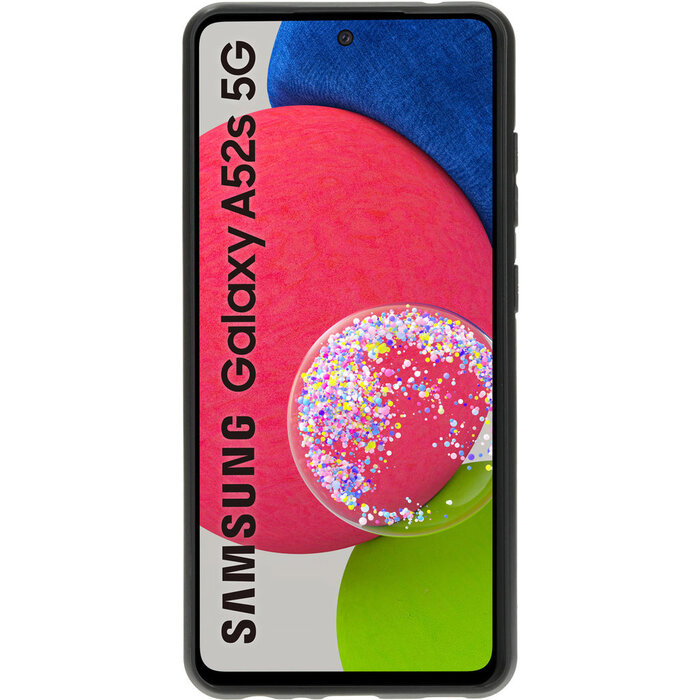 Mobiparts Mobiparts Classic TPU Hoesje Samsung Galaxy A52 / A52s - Mat Zwart