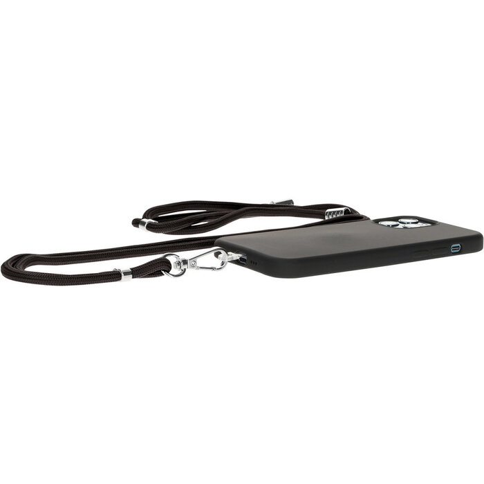 Mobiparts Mobiparts Universeel Telefoonkoord - Zwart