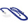 Mobiparts Universeel Telefoonkoord Blauw - Smartphone Draagkoord