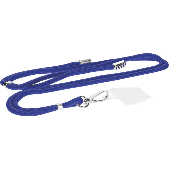 Mobiparts Mobiparts Universeel Telefoonkoord Blauw - Smartphone Draagkoord
