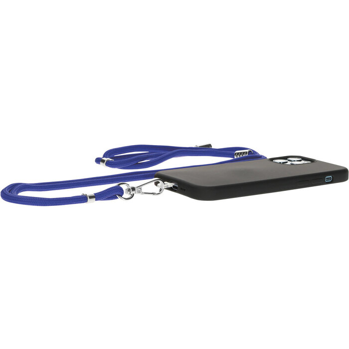 Mobiparts Mobiparts Universeel Telefoonkoord Blauw - Smartphone Draagkoord