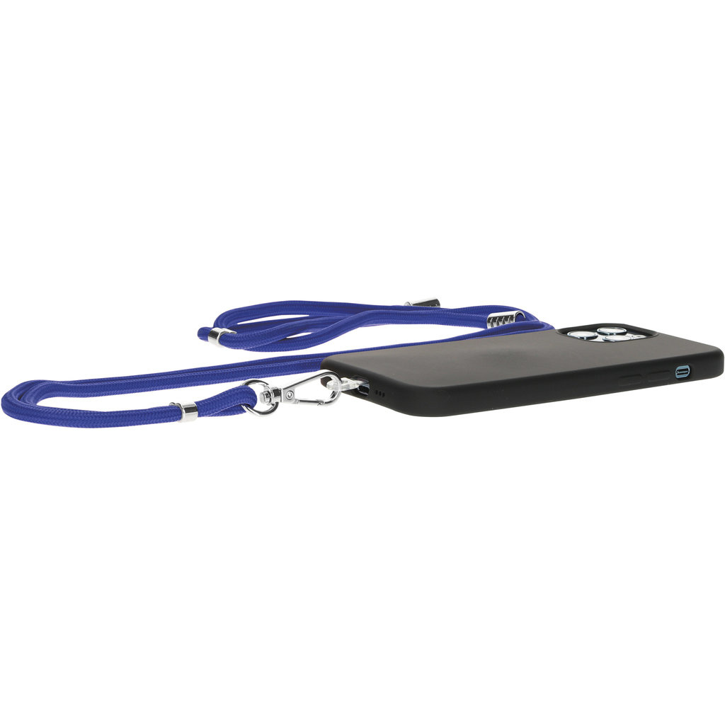 Mobiparts Mobiparts Universeel Telefoonkoord Blauw - Smartphone Draagkoord
