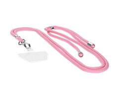 Mobiparts Mobiparts Universeel Telefoonkoord - Roze - Geschikt voor alle Smartphones