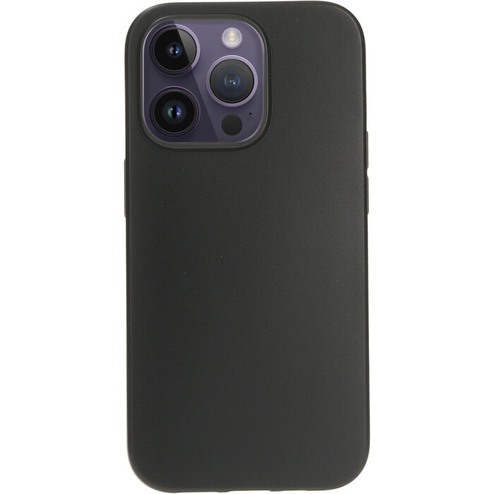 Mobiparts Mobiparts Classic TPU Case voor iPhone 14 Pro - Matzwart