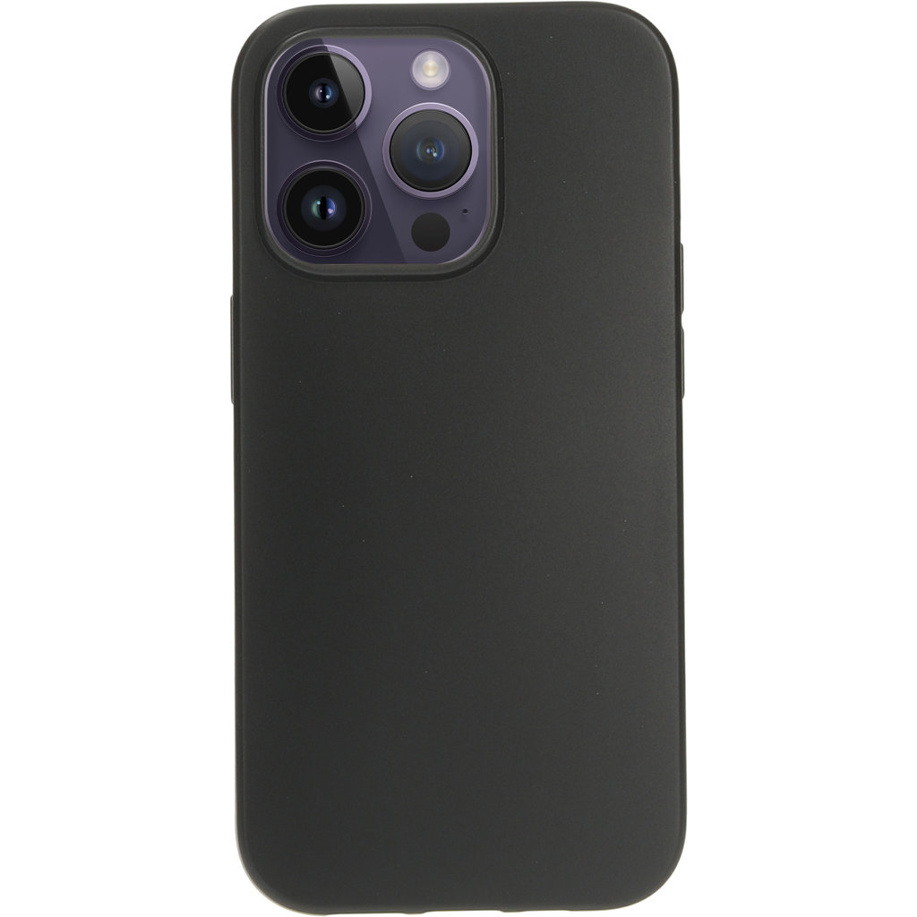 Mobiparts Mobiparts Classic TPU Case voor iPhone 14 Pro - Matzwart
