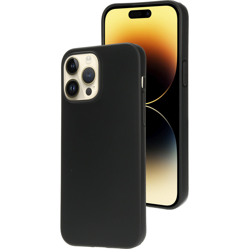 Mobiparts Mobiparts Classic TPU Case voor iPhone 14 Pro Max - Matzwart