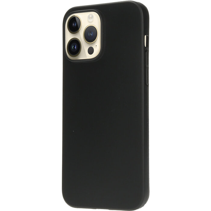 Mobiparts Mobiparts Classic TPU Case voor iPhone 14 Pro Max - Matzwart