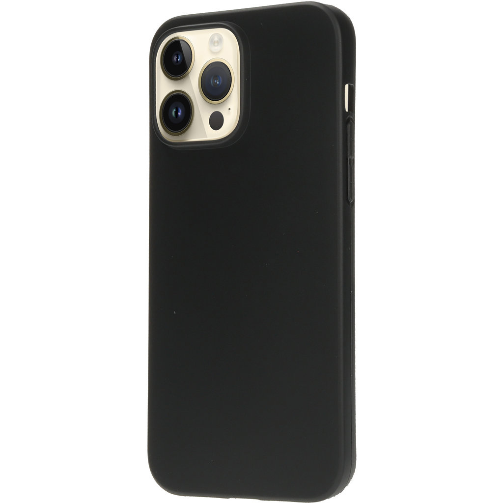 Mobiparts Mobiparts Classic TPU Case voor iPhone 14 Pro Max - Matzwart