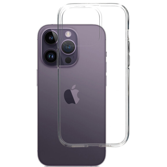 Mobiparts Mobiparts Classic TPU Hoesje voor iPhone 14 Pro - Transparant