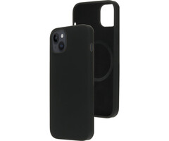 Mobiparts Mobiparts Siliconen MagSafe Cover voor iPhone 14 Plus - Zwart