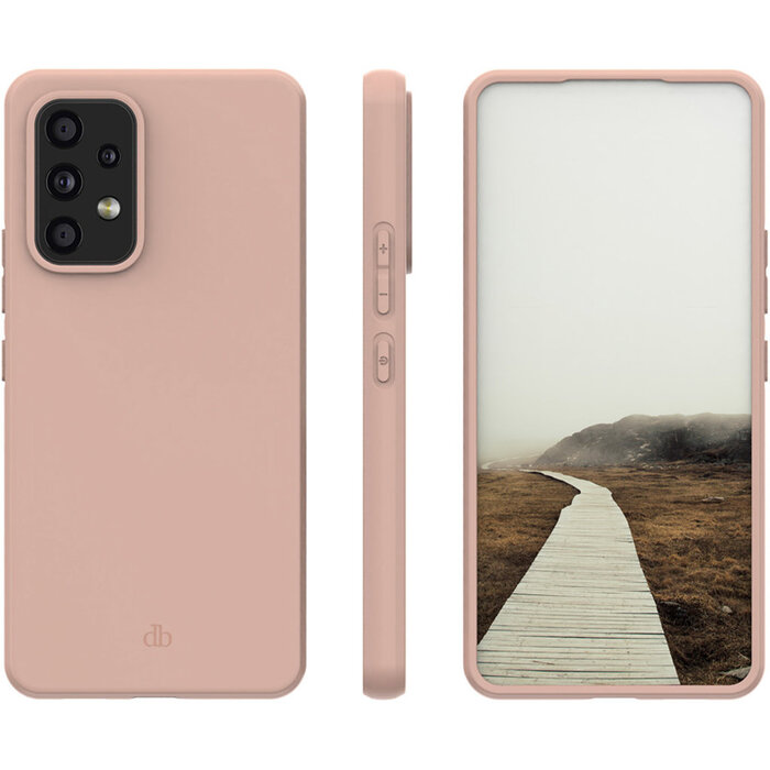 DBramante1928 DBramante1928 Greenland Backcover Samsung Galaxy A53 - Pink Sand