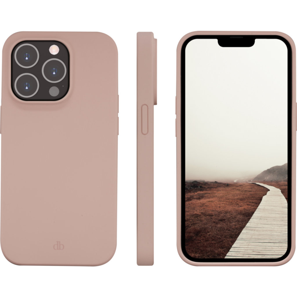 DBramante1928 DBramante1928 Greenland iPhone 14 Pro Back Cover - Pink Sand, foto 3 van 5
