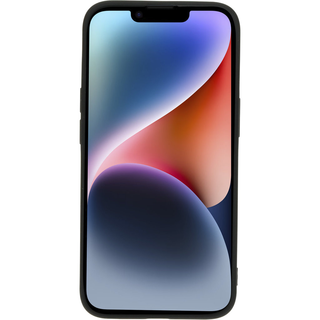 Mobiparts Mobiparts Siliconen Cover voor Apple iPhone 14 / 13 - Zwart