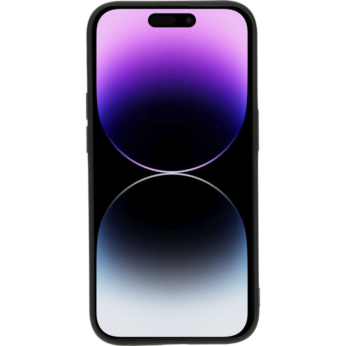 Mobiparts Mobiparts Siliconen Cover voor Apple iPhone 14 Pro - Zwart