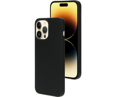 Mobiparts Mobiparts Siliconen Cover voor Apple iPhone 14 Pro Max - Zwart