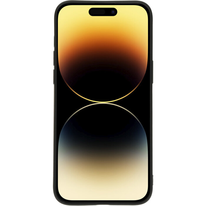 Mobiparts Mobiparts Siliconen Cover voor Apple iPhone 14 Pro Max - Zwart