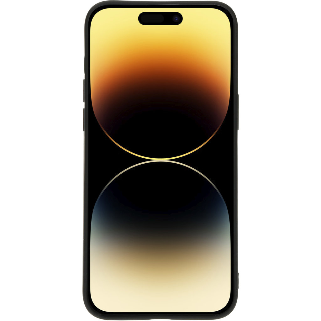 Mobiparts Mobiparts Siliconen Cover voor Apple iPhone 14 Pro Max - Zwart