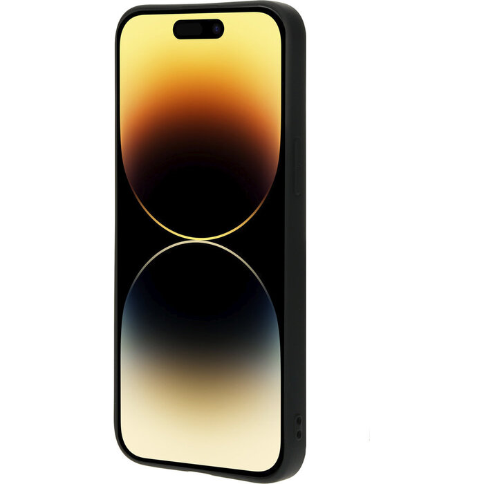 Mobiparts Mobiparts Siliconen Cover voor Apple iPhone 14 Pro Max - Zwart