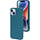 Mobiparts Silicone Cover voor Apple iPhone 14 - Blueberry Blue