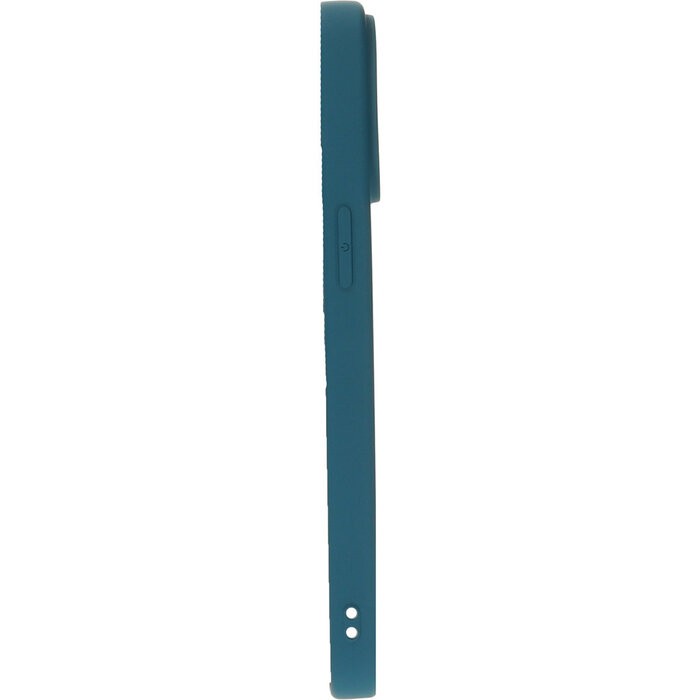 Mobiparts Mobiparts Silicone Cover voor iPhone 14 Pro Max - Blueberry Blue