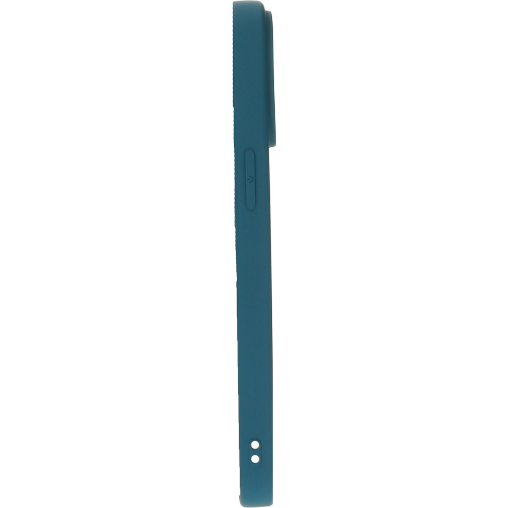 Mobiparts Mobiparts Silicone Cover voor iPhone 14 Pro Max - Blueberry Blue