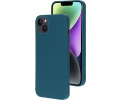 Mobiparts Mobiparts Siliconen Cover voor Apple iPhone 14 Plus - Blueberry Blue