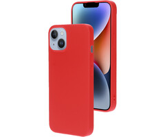 Mobiparts Mobiparts Siliconen Hoesje voor iPhone 14 - Scarlet Red (MP-123204)
