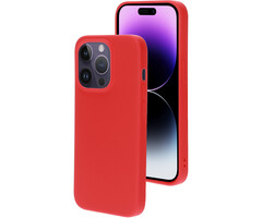 Mobiparts Mobiparts Siliconen Hoesje voor Apple iPhone 14 Pro - Scarlet Red