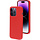 Mobiparts Siliconen Hoesje voor Apple iPhone 14 Pro - Scarlet Red