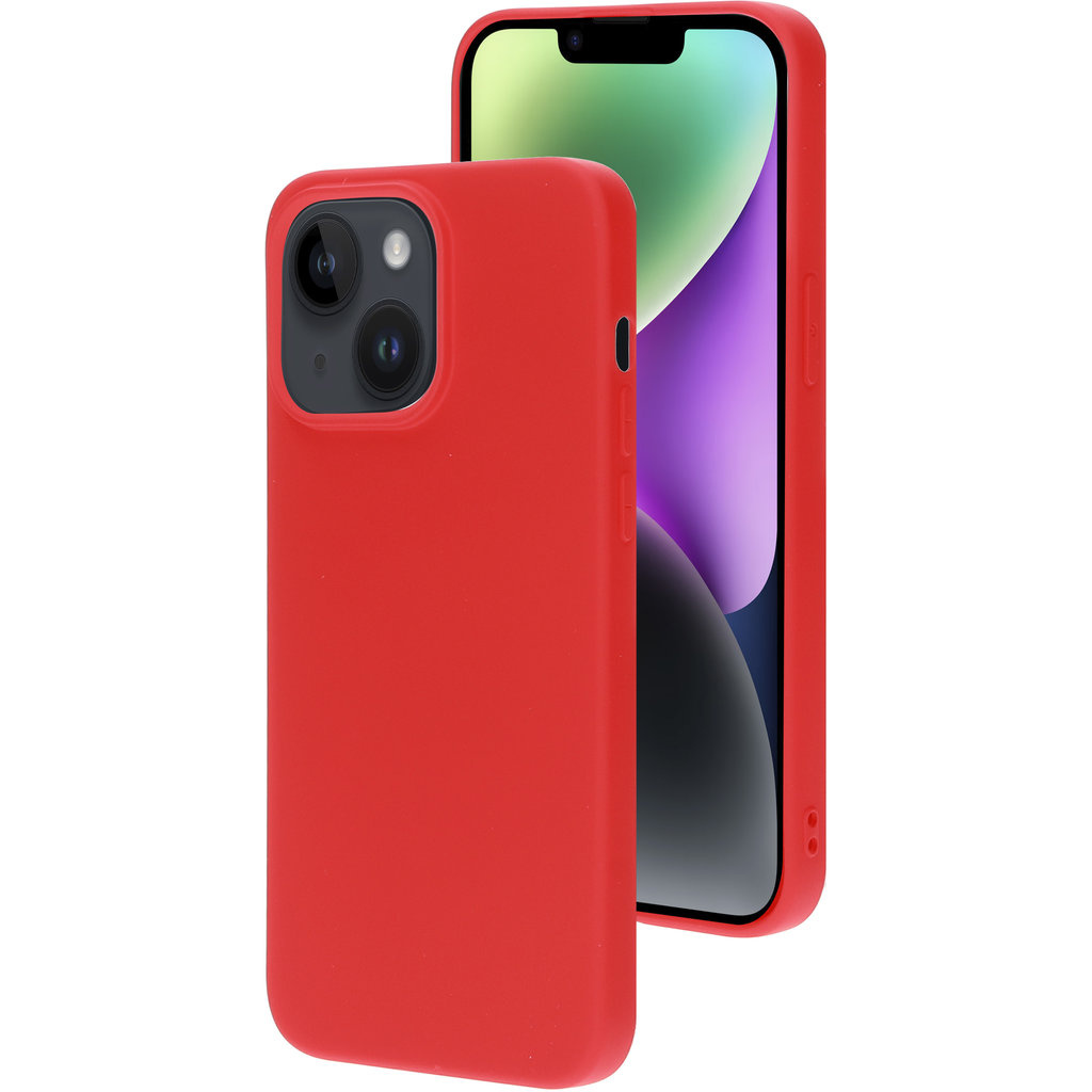 Mobiparts Mobiparts Siliconen Hoesje voor Apple iPhone 14 Plus - Scarlet Red