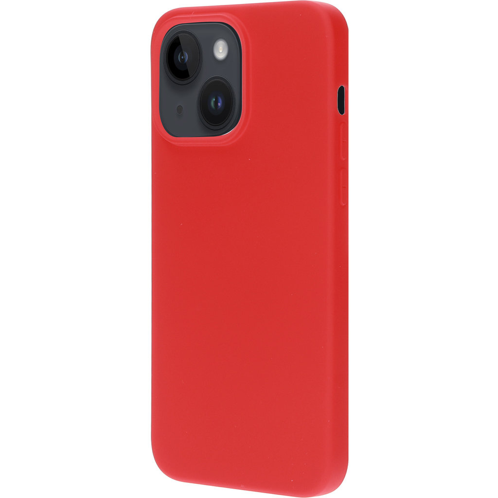 Mobiparts Mobiparts Siliconen Hoesje voor Apple iPhone 14 Plus - Scarlet Red